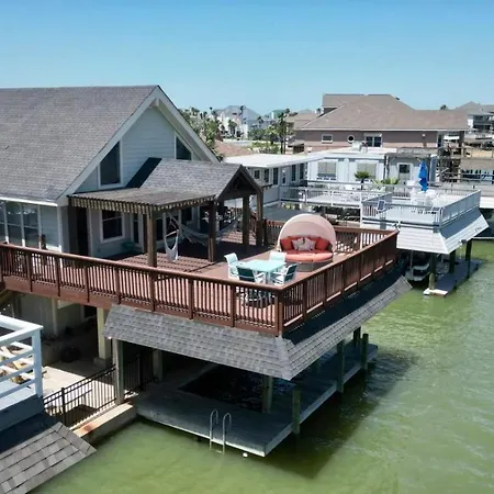 Tiki Island Waterfront Villa Oasis Home Away From Home